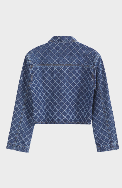 Chaqueta Rombos Blue